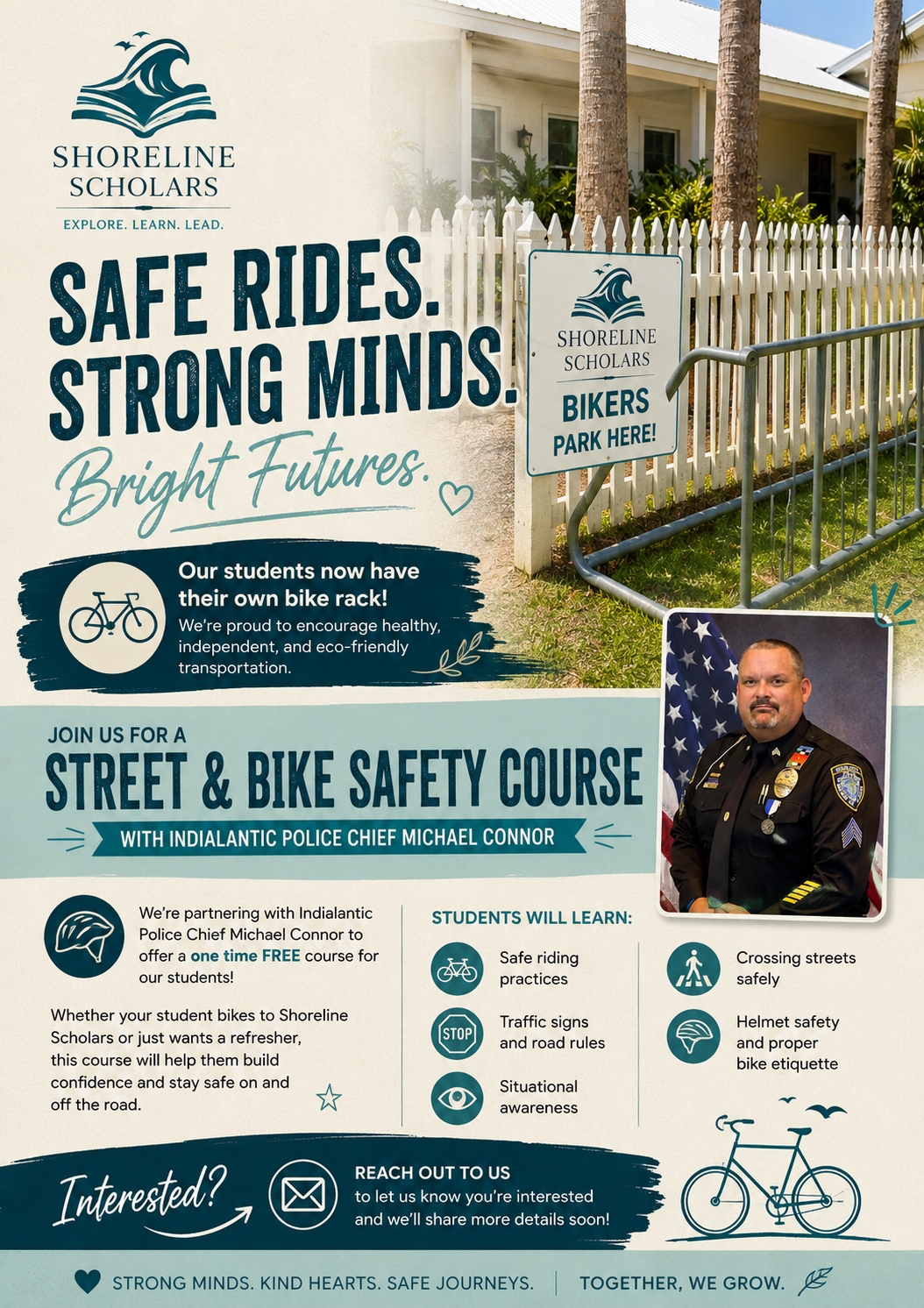 Street & Bike Safety Course — with Indialantic Police Chief Michael Connor