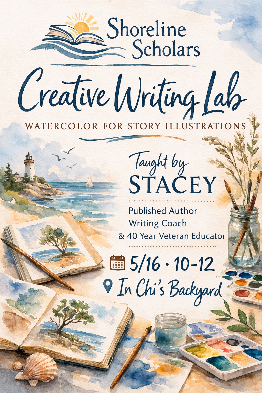 Creative Writing Lab — Watercolor for Story Illustrations